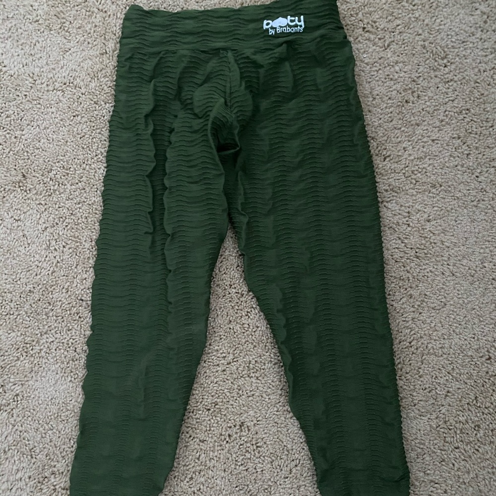 BBB Booty by Brabants olive green cropped